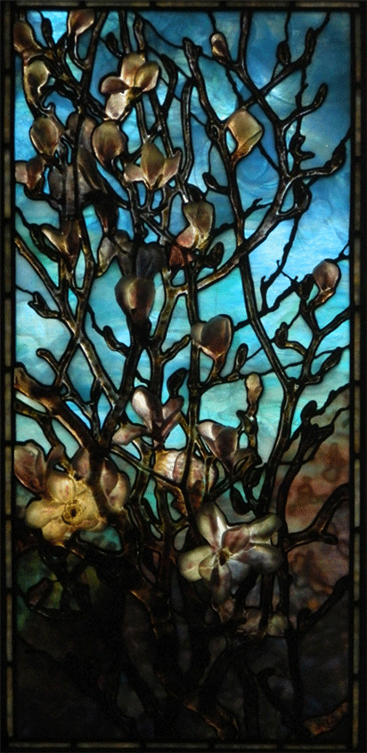 Magnolia window | 20" x 42